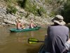 Splav Nery a bicyklovačka na Gerniku