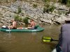 Splav Nery a bicyklovačka na Gerniku