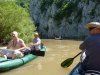 Splav Nery a bicyklovačka na Gerniku
