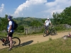 Splav Nery a bicyklovačka na Gerniku